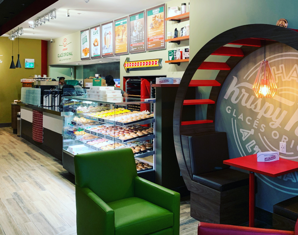 Photo from a Krispy Kreme location