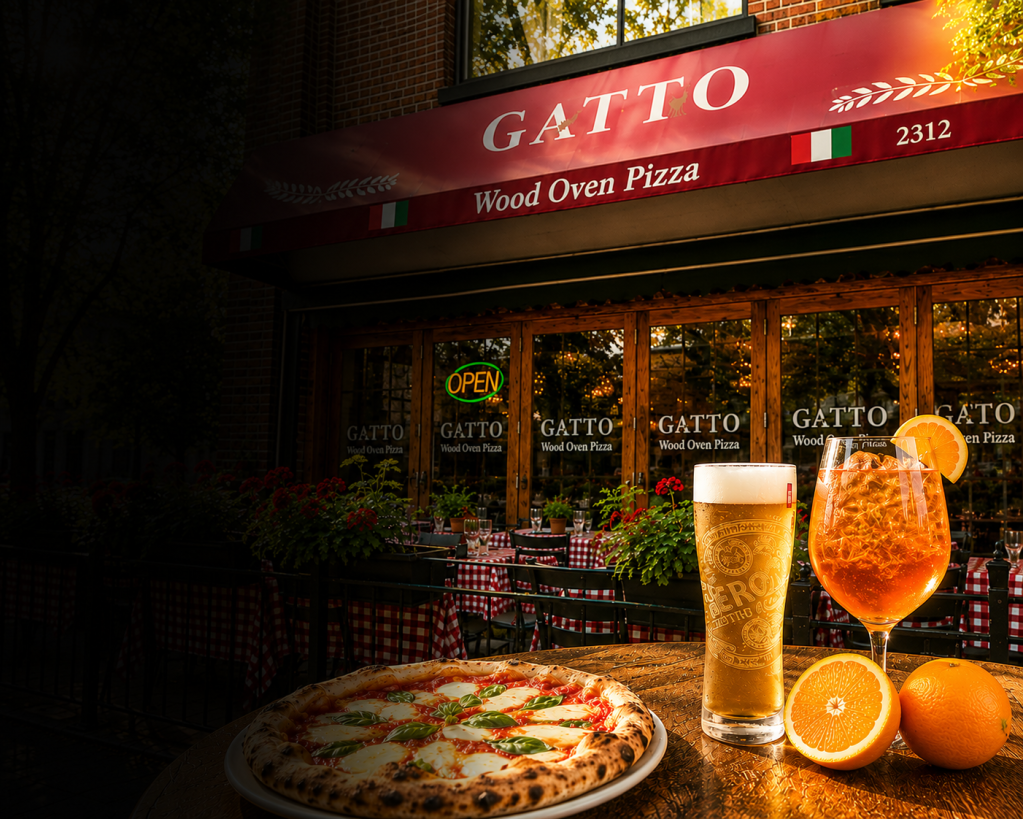 Gatto Wood Oven Pizza restaurant